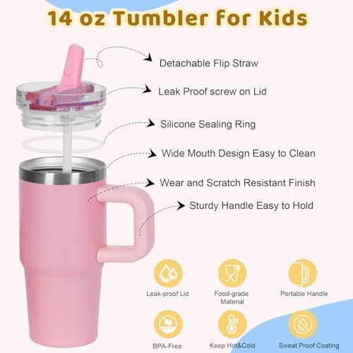 Cool Kiddie Tumbler with Straw Lid
