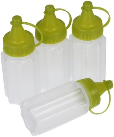 Honey Ketchup Mustard Squeeze Bottle Set 4-Pack