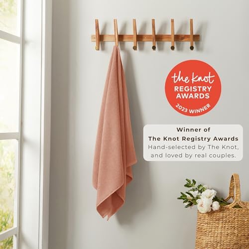 Great Bay Home Pink Washcloth - 12-Pack