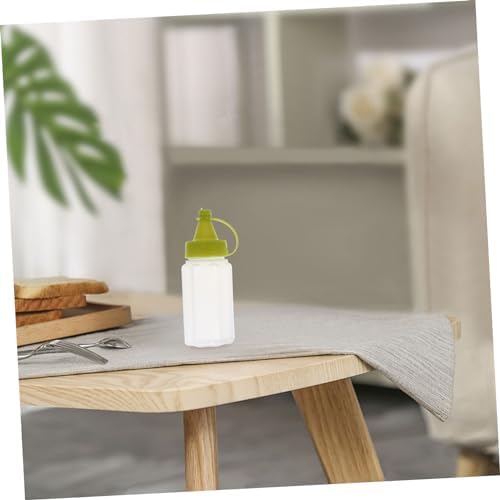 4-Piece Set of Eco-Friendly Olive Oil Condiment Squeeze Bottles