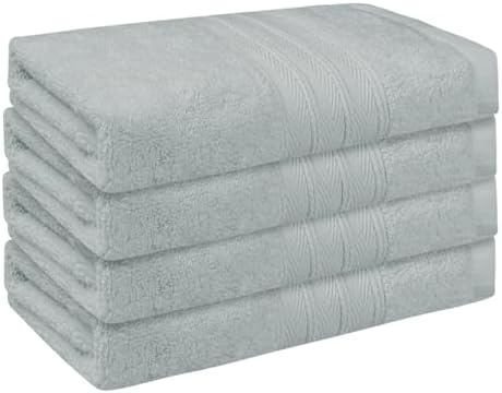 Striped Cotton Bath Washcloths