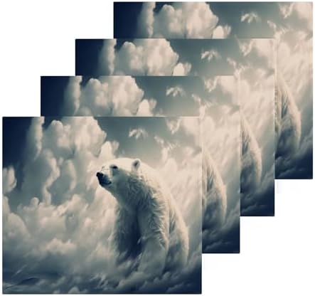 PolarBear Washcloth - 12x12 inch