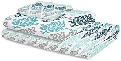Delightful Geometric Paisley Towel Set for Luxurious Living