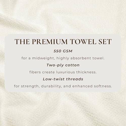 100 Cotton Ivory Washcloth