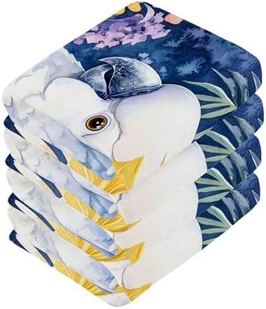 Kigai Cockatoo Washcloth 2-Pack