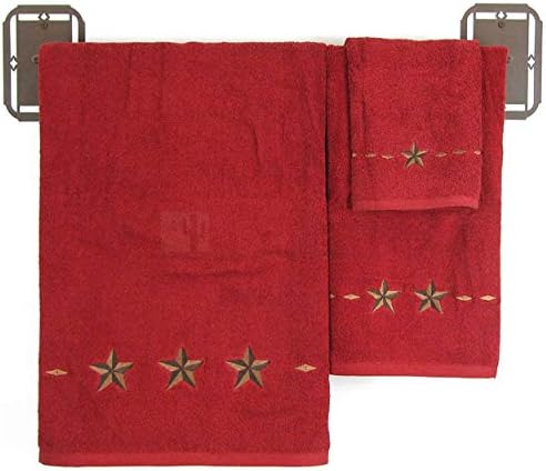 Rustic Star Bath Towel Set