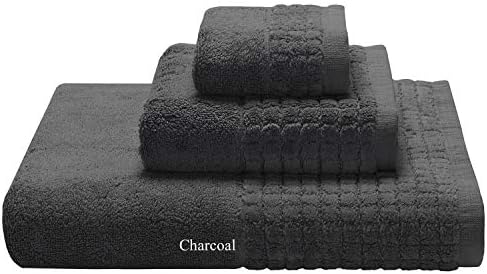 Double-Layered Cotton Scrub - Charcoal Floral de Chocolat