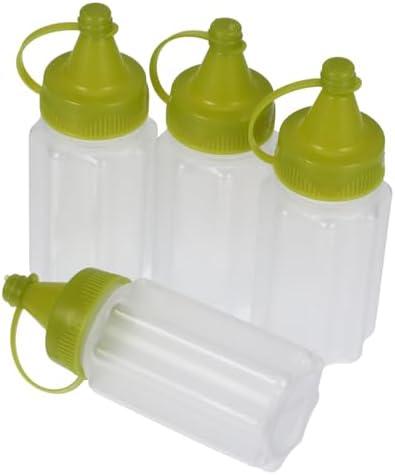 Sleek Squeeze Sauce Bottles for Kitchen Condiments