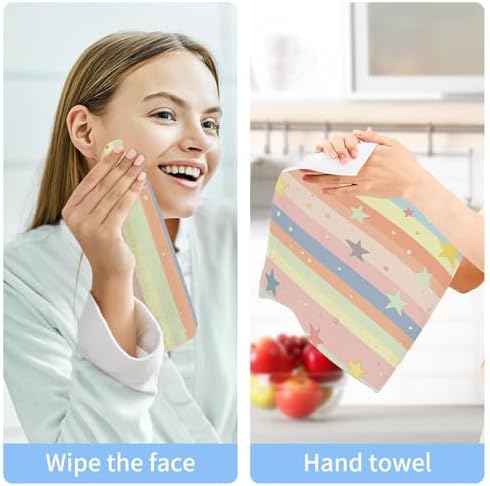 Xigua Stars Washcloth Set - Durable and Effective