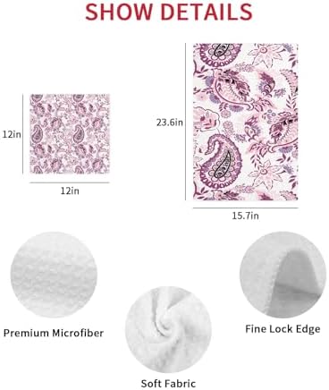 Elegant Waffle Towels Set of 3