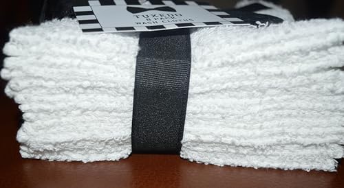 Luxurious 12x12 Cotton Washcloths