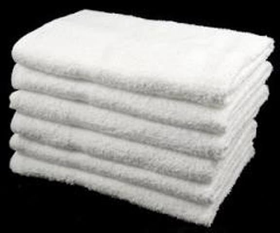 The Holy South 12 Pack White Washcloths 12x12