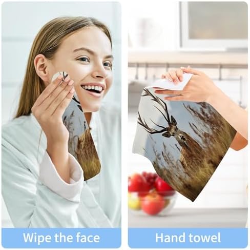Premium Xigua Face Hand Washcloths Soft Absorbent 12x12