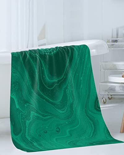 Marble Fluid Artwork Bathroom Towel Set
