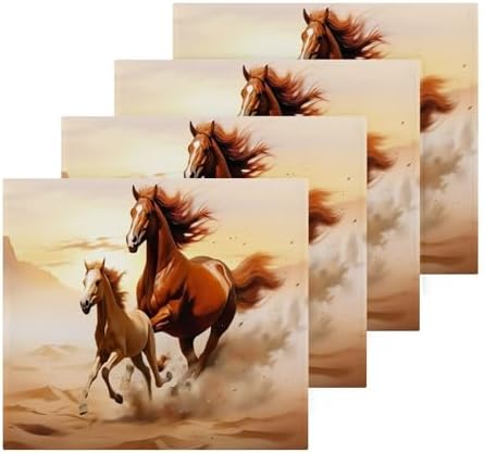 Soft Absorbent Horse Face Towels