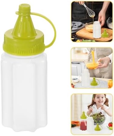 Mobestech 4Pc Condiment Squeeze Bottles