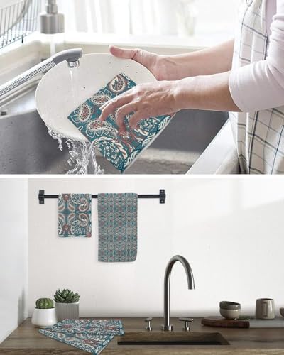 Premium Microfiber Waffle Dish Towels