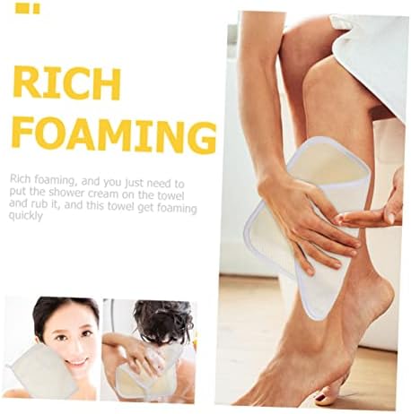 5-Piece Exfoliating Washcloths for Daily Cleanse