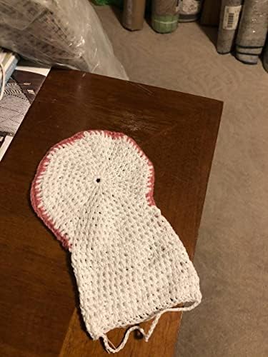 9 in x 5 in Soft Gentle Scrubbing Washcloth for Bathroom