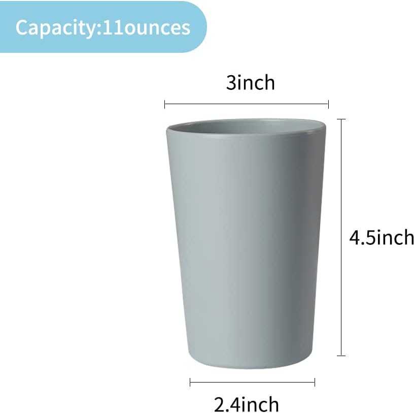 WontWongCat 11 oz Tumbler Set - White and Grey