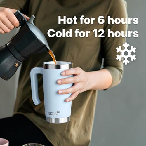 20 oz Startle-Proof Travel Tumbler with Straw
