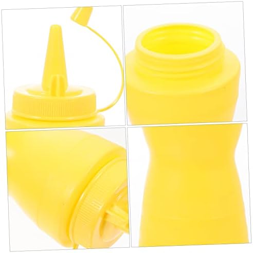 Zerodeko 12 Oz Yellow Sauce Squeeze Bottle