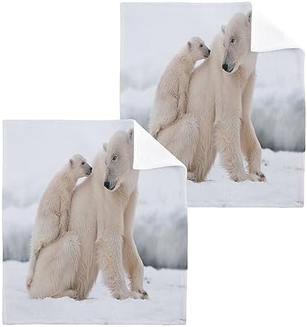Polar Bear Cub Towels Set