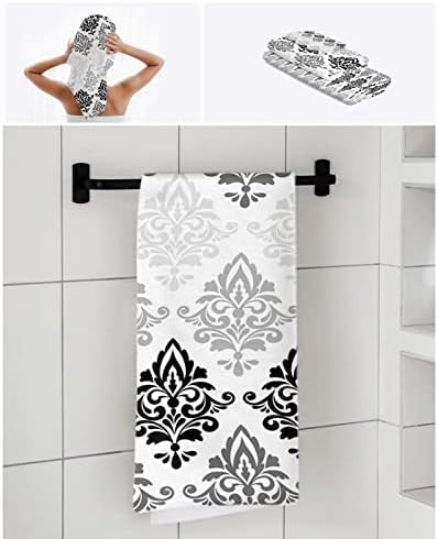 Premium Moroccan Paisley Bath Towels Set