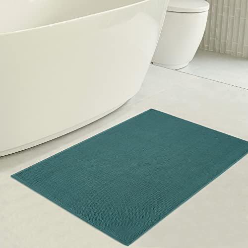 20x34 Inch Soft Cotton Bath MatNon-SlipComfortable for Home Bath Washable