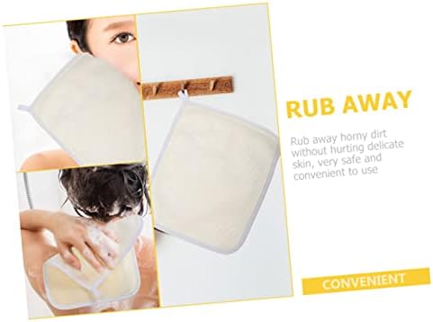 5-Piece Exfoliating Washcloths for Daily Cleanse