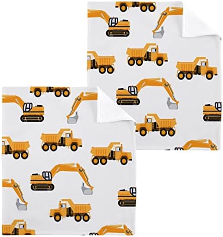 SUABO Soft Cotton Bath Washcloth for Kids and Industrial Use 4-Pack