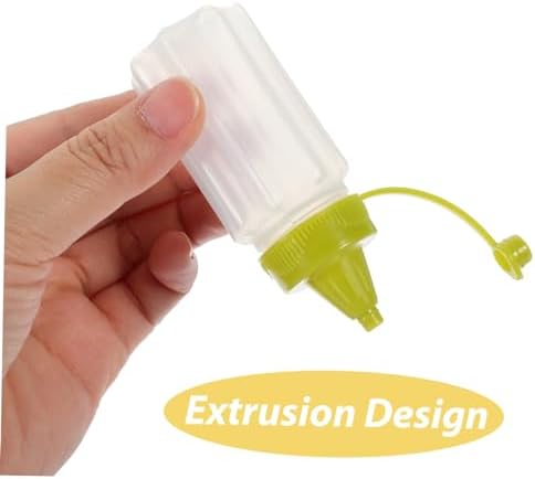 Hohopeti Easy-Use 30ml Condiment Squeeze Bottles