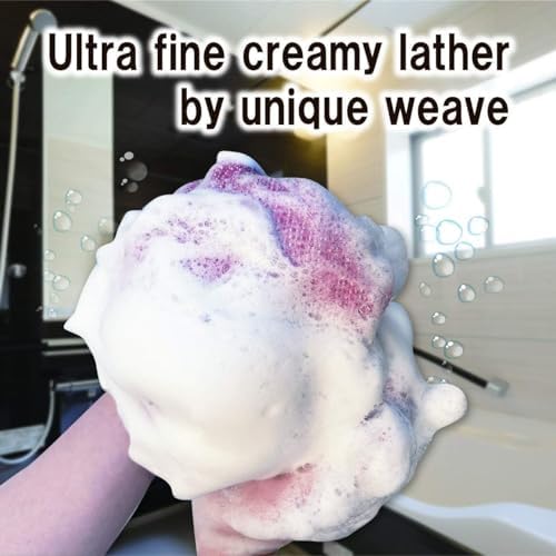 Senka Japanese Body Scrubber Double-Exfoliating Set