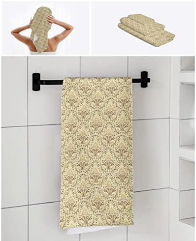 Luxury Retro Bathroom Towels Set