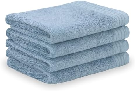 Premium Viscose Bamboo Washcloth Set - 13x13 in x4
