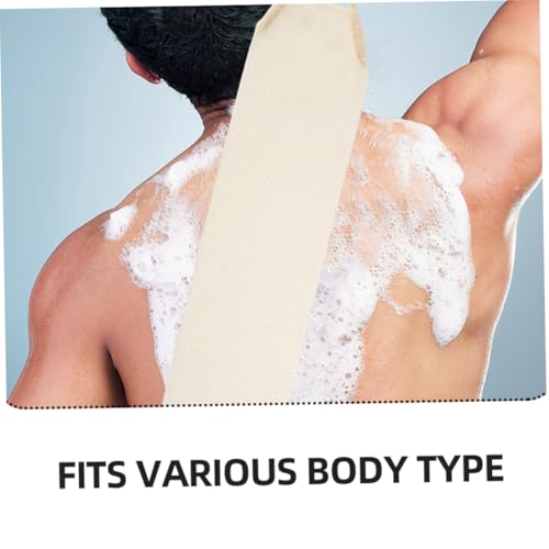 2 Pack Stretchy Shower Body Exfoliator Scrubber Towel for Deep Clean