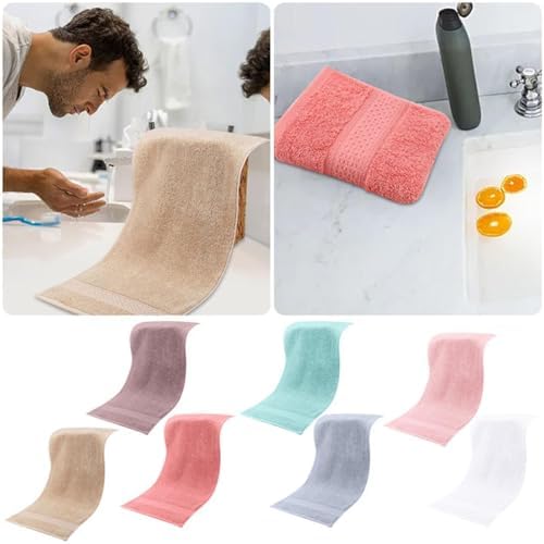 Reusable Cotton Washcloth Soft Absorbent Towels for Bathroom Kitchen