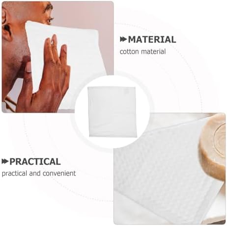2-Piece Soft Waffle Face Towels for Fast Absorption Skin-Friendly