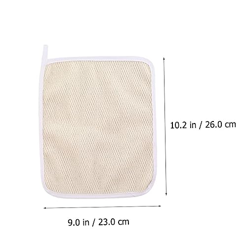 BESTYASH 4pcs Exfoliating Back Scrubber Body Towels