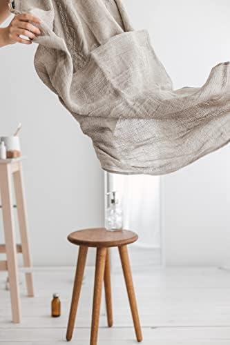 Luxurious Natural Linen Drying Towel For LongHair