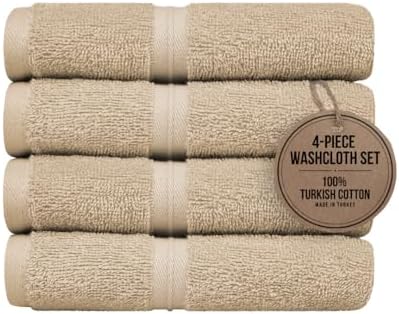 Premium 100 Cotton Washcloths Set