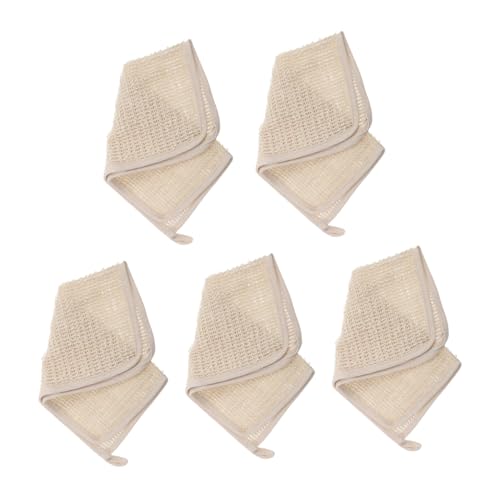 VICASKY 5pcs Exfoliating Bath Towels for Deep Cleaning and Gentle Skin Care