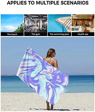 Ombre Marble Towel Set
