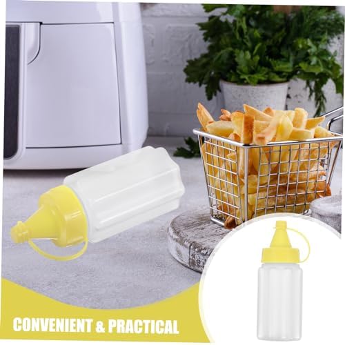 FUNOMOCYA All-Purpose Condiment Squeeze Bottles 4 Pack