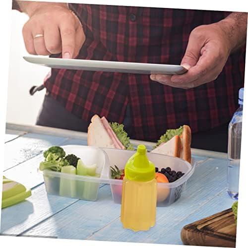 Homoyoyo 12-Piece Condiment Squeeze Bottles Set - Compact Durable