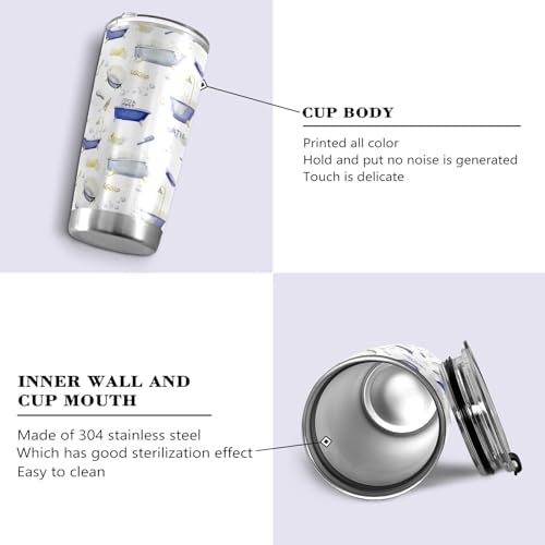 Stainless Steel Vacuum Insulated 12oz Tumbler for Travel Storage