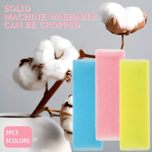 3 Pcs Exfoliating Scrub Cloth for Body