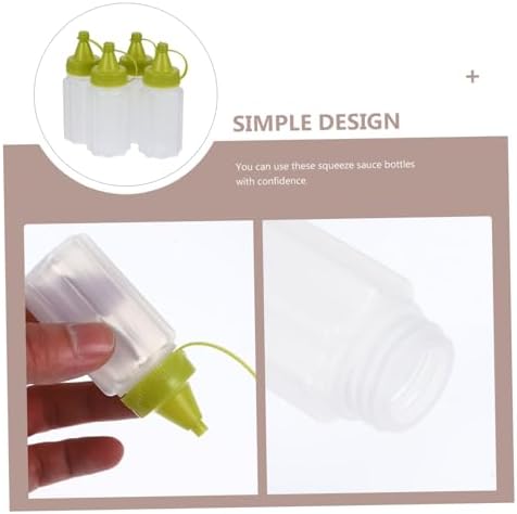 Honey Ketchup Mustard Squeeze Bottle Set 4-Pack