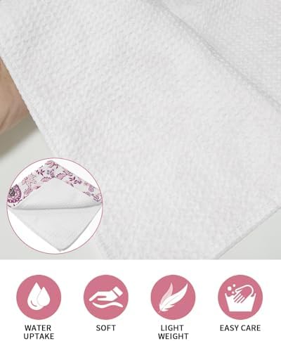 Elegant Waffle Towels Set of 3