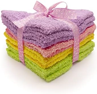 Webers Wonders 11 Pack Cotton Washcloths for Body and Face